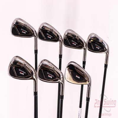TaylorMade M4 Iron Set 5-PW AW Fujikura ATMOS 5 Red Graphite Senior Right Handed 39.0in