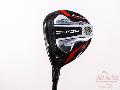 TaylorMade Stealth Plus Fairway Wood 5 Wood 5W 19° Project X HZRDUS Red 75 6.0 Graphite Stiff Left Handed 42.0in
