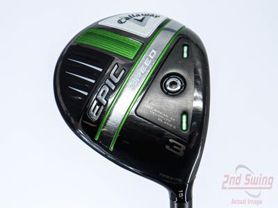 Callaway EPIC Speed Fairway Wood 3 Wood 3W 15° Project X HZRDUS Smoke iM10 60 Graphite Regular Right Handed 41.25in