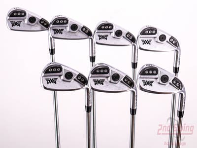 PXG 0311 XP GEN5 Chrome Iron Set 5-PW AW FST KBS Tour 120 Steel Stiff Right Handed 38.75in