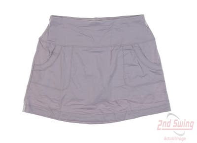 New Womens Lucky In Love Skort Large L Gray MSRP $70