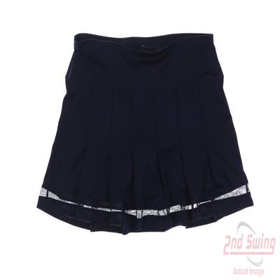 New Womens Lucky In Love Skort Large L Navy Blue MSRP $90
