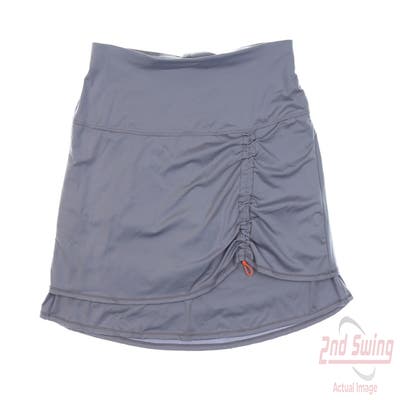 New Womens Lucky In Love Skort X-Large XL Gray MSRP $70