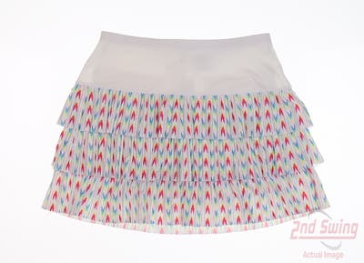 New Womens Lucky In Love Skort Small S Multi MSRP $110