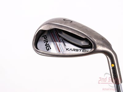Ping 2014 Karsten Wedge Sand SW Ping CFS Distance Steel Regular Right Handed Yellow Dot 36.5in