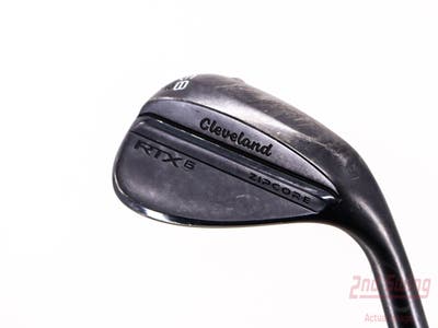 Cleveland RTX 6 ZipCore Black Satin Wedge Lob LW 58° 10 Deg Bounce Dynamic Gold Spinner TI Steel Wedge Flex Right Handed 35.5in