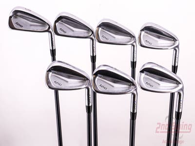 Ping i210 Iron Set 5-PW GW ALTA CB Red Graphite Senior Right Handed Black Dot 37.25in