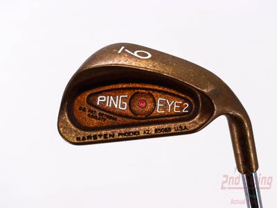 Ping Eye 2 Beryllium Copper Single Iron 9 Iron Stock Steel Regular Right Handed Red dot 36.0in