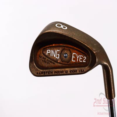 Ping Eye 2 Beryllium Copper Single Iron 8 Iron True Temper Dynamic Gold R300 Steel Regular Right Handed Black Dot 36.25in