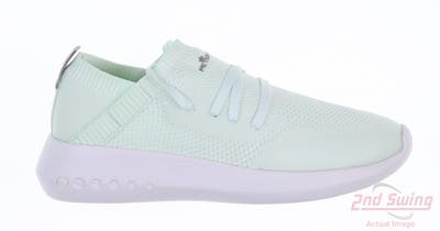 New Womens Golf Shoe Peter Millar Sneaker 10 Green MSRP $155 LS21EF01