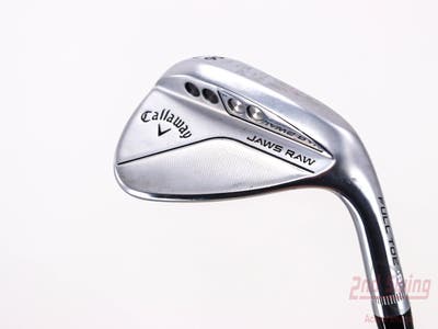 Callaway Jaws Raw Full Toe Chrome Wedge Sand SW 56° 10 Deg Bounce J Grind Project X Catalyst 80 Spinner Graphite Wedge Flex Right Handed 35.25in
