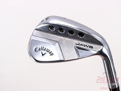 Callaway Jaws Full Toe Raw Face Chrome Wedge Sand SW 54° 12 Deg Bounce Dynamic Gold Spinner TI Steel Wedge Flex Right Handed 35.5in
