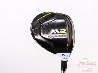 TaylorMade 2019 M2 Fairway Wood 7 Wood HL 24° TM Tuned Performance 45 Graphite Ladies Right Handed 40.75in
