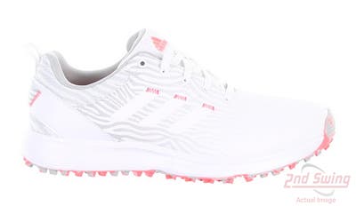 New Womens Golf Shoe Adidas S2G SL Medium 8 White/Grey/Grey MSRP $90 GZ3912