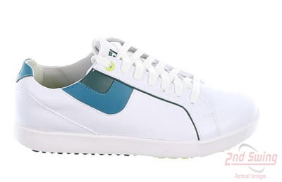 New Womens Golf Shoe Footjoy Links Medium 7.5 White MSRP $130 98157