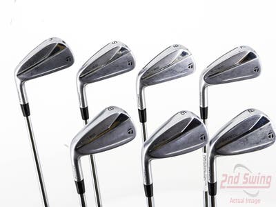 TaylorMade 2021 P790 Iron Set 4-PW AW Project X 6.5 Steel X-Stiff Left Handed 39.0in