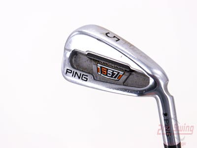 Ping S57 Single Iron 5 Iron True Temper Dynamic Gold S300 Steel Stiff Right Handed Black Dot 38.0in
