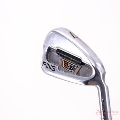 Ping S57 Single Iron 7 Iron True Temper Dynamic Gold S300 Steel Stiff Right Handed Black Dot 37.0in