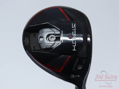 TaylorMade Stealth 2 Plus Fairway Wood 3 Wood 3W 15° UST Mamiya ProForce V2 7 Graphite Stiff Right Handed 43.0in