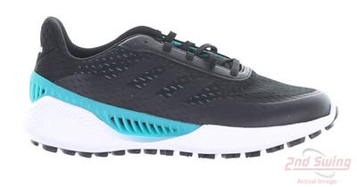 New Womens Golf Shoe Adidas Summervent Spikeless Medium 7 Black MSRP $90 GV9765