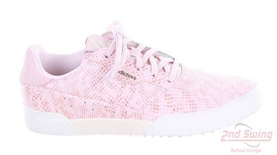 New Womens Golf Shoe Adidas Adicross Retro Medium 6 Pink MSRP $90 GV8323