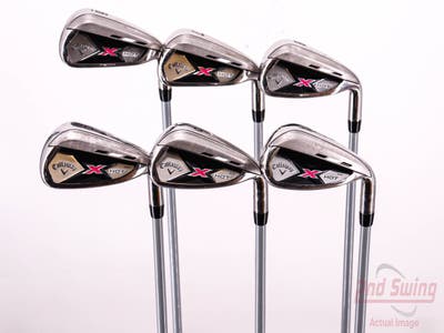 Callaway X Hot N14 Iron Set 6-PW AW Callaway X Hot 60 Graphite Graphite Ladies Right Handed 37.75in