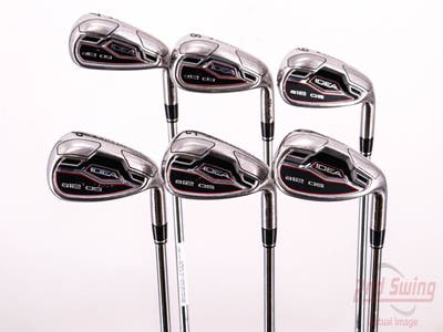 Adams Idea A12 OS Iron Set 7-PW AW SW Adams Stock Graphite Steel Regular Right Handed 37.75in