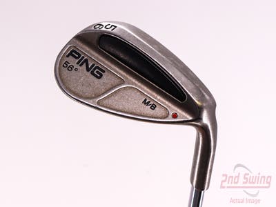 Ping MB Wedge Sand SW 56° Ping CS Lite Steel Stiff Right Handed Red dot 35.25in