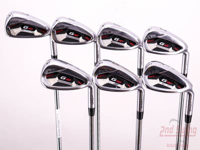 Ping G410 Iron Set 7-PW AW SW LW AWT 2.0 Steel Regular Right Handed Black Dot 37.0in