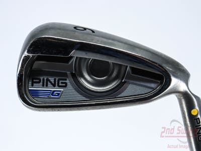 Ping 2016 G Single Iron 6 Iron AWT 2.0 Steel Regular Right Handed Yellow Dot 39.0in