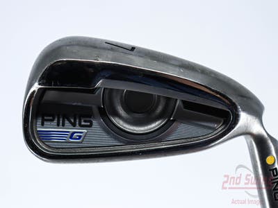 Ping 2016 G Single Iron 7 Iron AWT 2.0 Steel Regular Right Handed Yellow Dot 38.25in