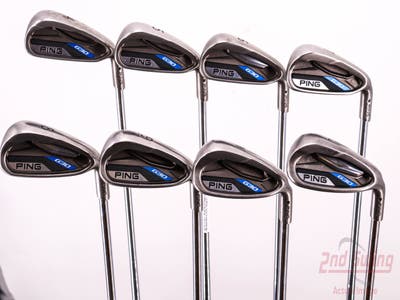 Ping G30 Iron Set 4-PW GW Ping CFS Distance Steel Regular Right Handed Black Dot 38.75in