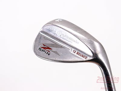 TaylorMade Z Spin Wedge Sand SW 56° 12 Deg Bounce Stock Steel Shaft Steel Wedge Flex Right Handed 35.25in