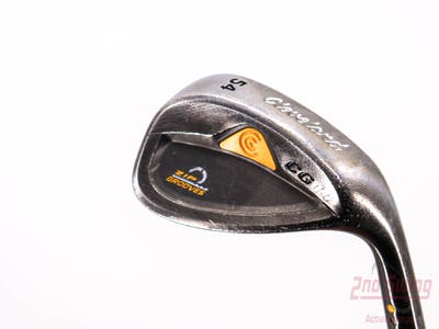 Cleveland CG14 Gunmetal Wedge Sand SW 54° 12 Deg Bounce Cleveland Traction Wedge Steel Wedge Flex Right Handed 35.5in