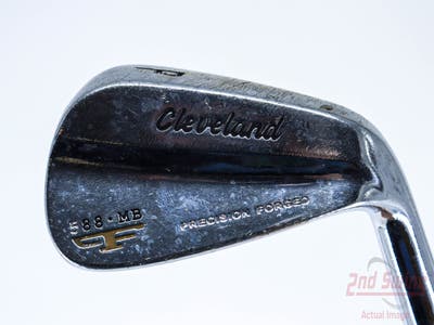 Cleveland 2012 588 MB Single Iron Pitching Wedge PW Stock Steel Shaft Steel Stiff Right Handed 35.5in