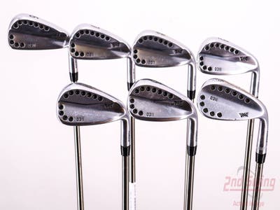 PXG 0311 Chrome Iron Set 4-PW GW SW UST Mamiya Recoil 680 F4 Graphite Stiff Right Handed 39.75in