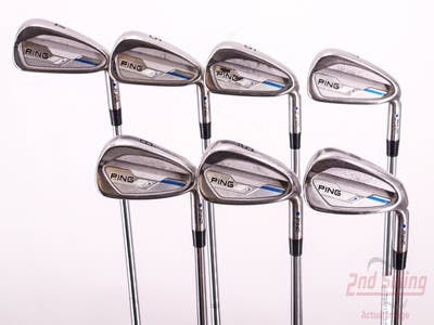 Ping 2015 i Iron Set 4-PW True Temper Dynamic Gold S300 Steel Stiff Right Handed Blue Dot 38.5in