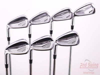 Ping i210 Iron Set 4-PW Nippon NS Pro Modus 3 Tour 105 Steel Stiff Left Handed Black Dot 38.75in