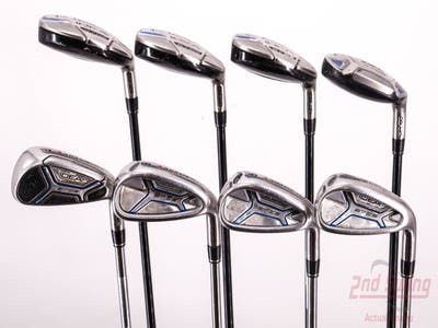 Adams Idea A7 OS Iron Set 3H 4H 5H 6H 7-PW Stock Steel Shaft Steel Regular Right Handed 39.25in