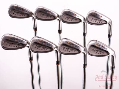 TaylorMade Supersteel Iron Set 3-PW TM S-90 Steel Stiff Right Handed 37.75in