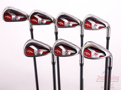 Callaway X Series N416 Iron Set 5-PW SW Project X 5.5 Graphite Graphite Regular Right Handed 38.0in