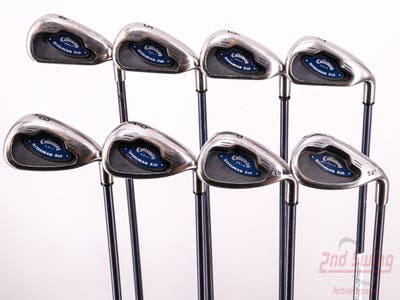 Callaway X-16 Iron Set 4-PW SW Callaway System CW75 Graphite Regular Right Handed 38.5in