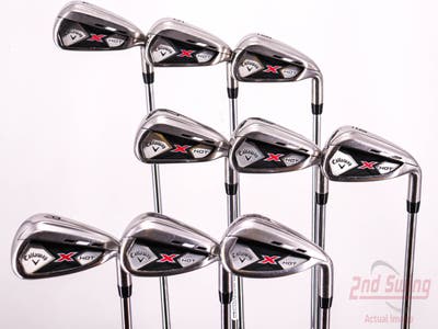 Callaway 2013 X Hot Iron Set 4-PW AW SW True Temper Speed Step 85 Steel Regular Right Handed 38.5in
