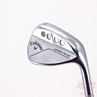 Callaway Jaws Raw Chrome Wedge Sand SW 54° 10 Deg Bounce S Grind Dynamic Gold Spinner TI Steel Wedge Flex Right Handed 35.5in