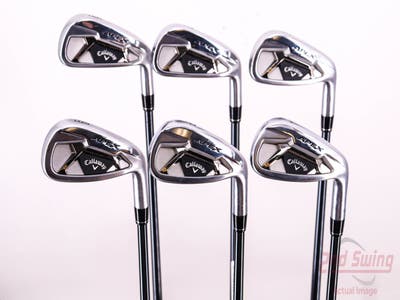 Callaway Apex 21 Iron Set 6-PW AW UST Mamiya Recoil 75 Dart Graphite Senior Right Handed 37.0in