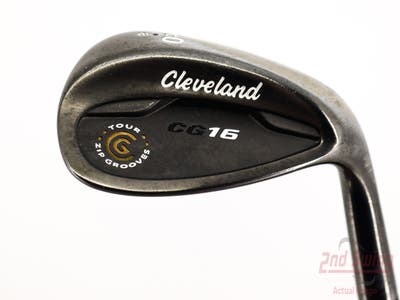 Cleveland CG16 Black Pearl Wedge Lob LW 60° 8 Deg Bounce Cleveland Traction Wedge Steel Wedge Flex Right Handed 35.25in