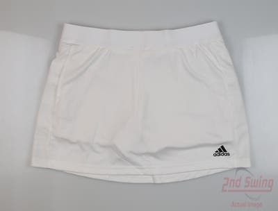 New Womens Adidas Skort X-Small XS White MSRP $70