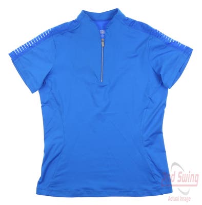 New Womens Tail Golf Polo Small S Blue MSRP $95