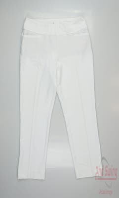 New Womens Tail Mulligan Ankle Pants 6  White MSRP $108