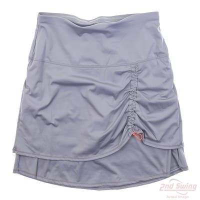 New Womens Lucky In Love Golf Skort X-Large XL Gray MSRP $98